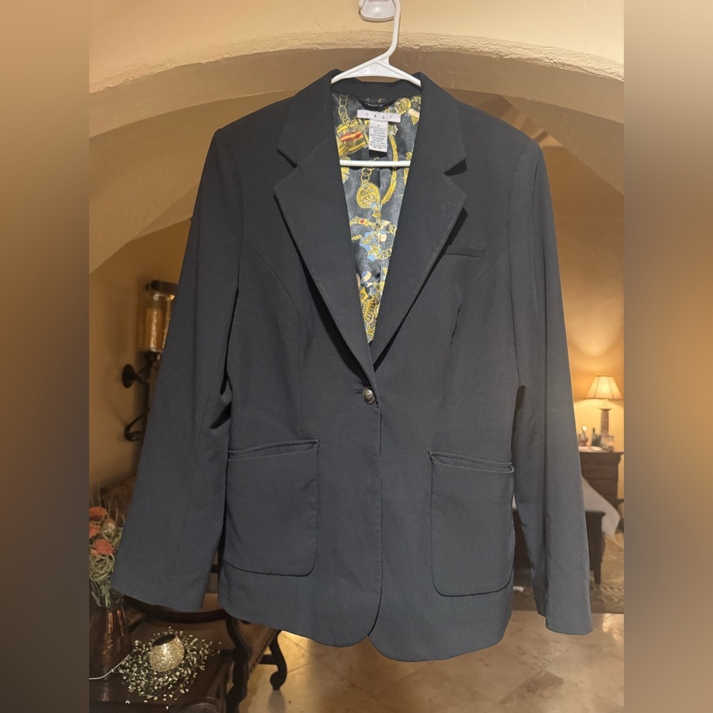 Cabi Women's Black Blazer Style #725